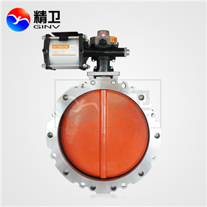 CP-101水泥攪拌站專用氣動粉體蝴蝶閥